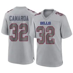Youth Jake Camarda Buffalo Bills No.32 Game Atmosphere Fashion Jersey - Gray