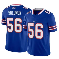 Youth Javon Solomon Buffalo Bills No.56 Limited Vapor F.U.S.E. Jersey - Royal