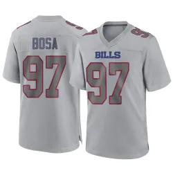 Youth Joey Bosa Buffalo Bills No.97 Game Atmosphere Fashion Jersey - Gray