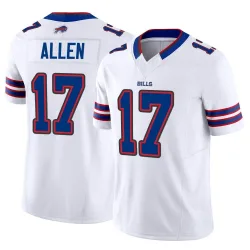 Youth Josh Allen Buffalo Bills No.17 Limited Vapor F.U.S.E. Jersey - White
