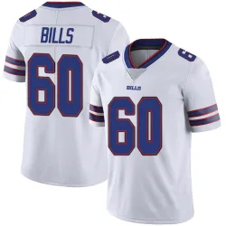 Youth Keaton Bills Buffalo Bills No.60 Limited Keaton Color Rush Vapor Untouchable Jersey - White