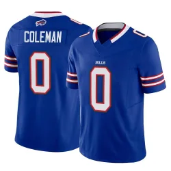 Youth Keon Coleman Buffalo Bills No.0 Limited Vapor F.U.S.E. Jersey - Royal
