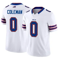 Youth Keon Coleman Buffalo Bills No.0 Limited Vapor F.U.S.E. Jersey - White