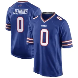 Youth Keonta Jenkins Buffalo Bills No.0 Game Team Color Jersey - Royal Blue