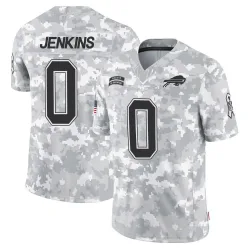 Youth Keonta Jenkins Buffalo Bills No.0 Limited 2024 Salute to Service Jersey - Arctic Camo