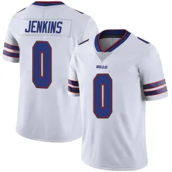 Youth Keonta Jenkins Buffalo Bills No.0 Limited Color Rush Vapor Untouchable Jersey - White