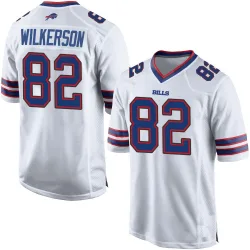 Youth Kristian Wilkerson Buffalo Bills No.82 Game Jersey - White