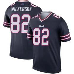 Youth Kristian Wilkerson Buffalo Bills No.82 Legend Inverted Jersey - Navy