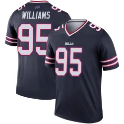 Youth Kyle Williams Buffalo Bills No.95 Legend Inverted Jersey - Navy