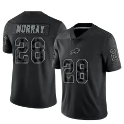 Youth Latavius Murray Buffalo Bills No.28 Limited Reflective Jersey - Black
