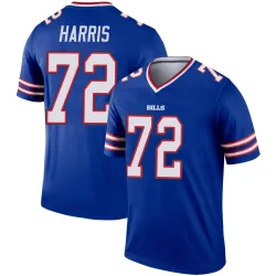 Youth Marcus Harris Buffalo Bills No.72 Legend Jersey - Royal