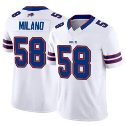 Youth Matt Milano Buffalo Bills No.58 Limited Vapor F.U.S.E. Jersey - White