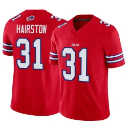 Youth Maxwell Hairston Buffalo Bills No.31 Limited Vapor F.U.S.E. Jersey - Red