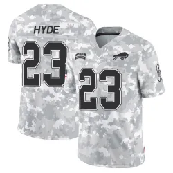 Youth Micah Hyde Buffalo Bills No.23 Limited 2024 Salute to Service Jersey - Arctic Camo