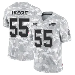 Youth Michael Hoecht Buffalo Bills No.55 Limited 2024 Salute to Service Jersey - Arctic Camo