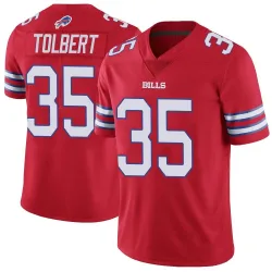 Youth Mike Tolbert Buffalo Bills No.35 Limited Color Rush Vapor Untouchable Jersey - Red