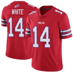 Youth Mike White Buffalo Bills No.14 Limited Color Rush Vapor Untouchable Jersey - Red