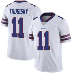 Youth Mitchell Trubisky Buffalo Bills No.11 Limited Color Rush Vapor Untouchable Jersey - White
