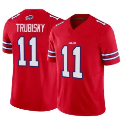 Youth Mitchell Trubisky Buffalo Bills No.11 Limited Vapor F.U.S.E. Jersey - Red