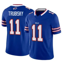Youth Mitchell Trubisky Buffalo Bills No.11 Limited Vapor F.U.S.E. Jersey - Royal
