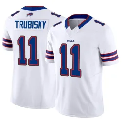Youth Mitchell Trubisky Buffalo Bills No.11 Limited Vapor F.U.S.E. Jersey - White