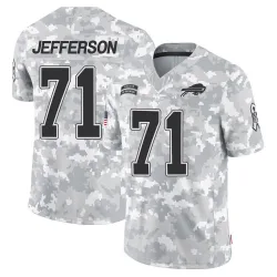 Youth Quinton Jefferson Buffalo Bills No.71 Limited 2024 Salute to Service Jersey - Arctic Camo