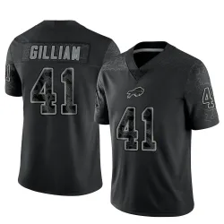 Youth Reggie Gilliam Buffalo Bills No.41 Limited Reflective Jersey - Black