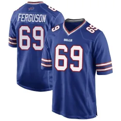 Youth Reid Ferguson Buffalo Bills No.69 Game Team Color Jersey - Royal Blue