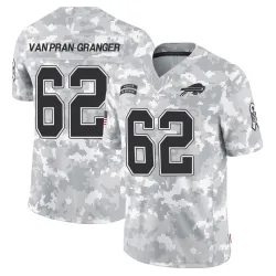 Youth Sedrick Van Pran-Granger Buffalo Bills No.62 Limited 2024 Salute to Service Jersey - Arctic Camo