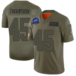 Youth Shaq Thompson Buffalo Bills No.45 Limited 2019 Salute to Service Jersey - Camo