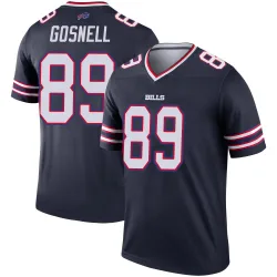 Youth Stephen Gosnell Buffalo Bills No.89 Legend Inverted Jersey - Navy