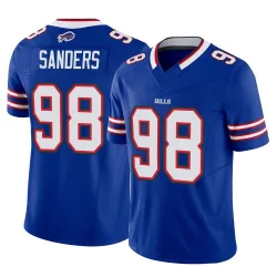 Youth T.J. Sanders Buffalo Bills No.98 Limited Vapor F.U.S.E. Jersey - Royal