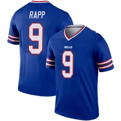 Youth Taylor Rapp Buffalo Bills No.9 Legend Jersey - Royal