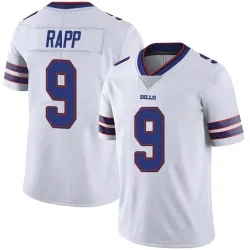 Youth Taylor Rapp Buffalo Bills No.9 Limited Color Rush Vapor Untouchable Jersey - White