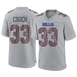 Youth Te'Cory Couch Buffalo Bills No.33 Game Atmosphere Fashion Jersey - Gray