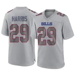 Youth Tim Harris Buffalo Bills No.29 Game Atmosphere Fashion Jersey - Gray