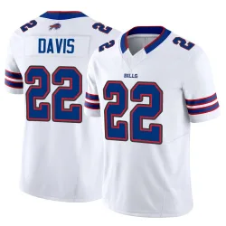 Youth Vontae Davis Buffalo Bills No.22 Limited Vapor F.U.S.E. Jersey - White