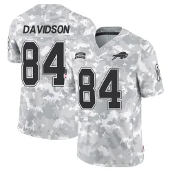 Youth Zach Davidson Buffalo Bills No.84 Limited 2024 Salute to Service Jersey - Arctic Camo